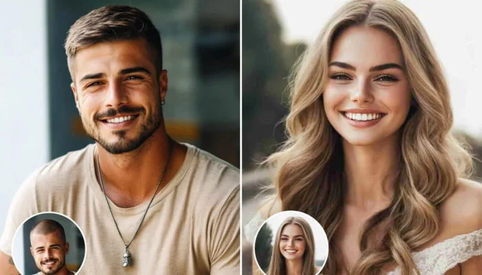 Contoh Prompt Edit Gaya Rambut di Google Gemini