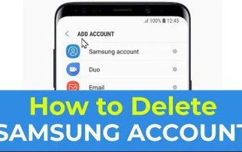 Cara Menghapus Samsung Account di Ponsel Galaxy