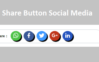 Cara Bikin Tombol Share di Website untuk Pemula