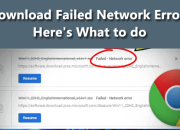 Tips Mengatasi Pesan Failed Network Error, Sebakan Unduhan Gagal