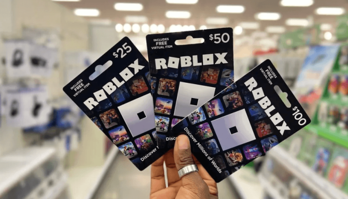 Cara Cek Kisaran Robux dari Gif Card Rp50ribu Biar Nggak Salah Hitung