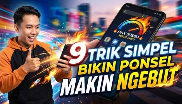 9 Trik Simpel Bikin Ponsel Makin Ngebut