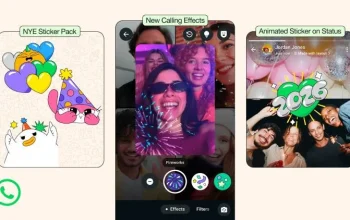 4 Fitur WhatsApp yang Hanya Tersedia Sementara untuk Tahun Baru 2026