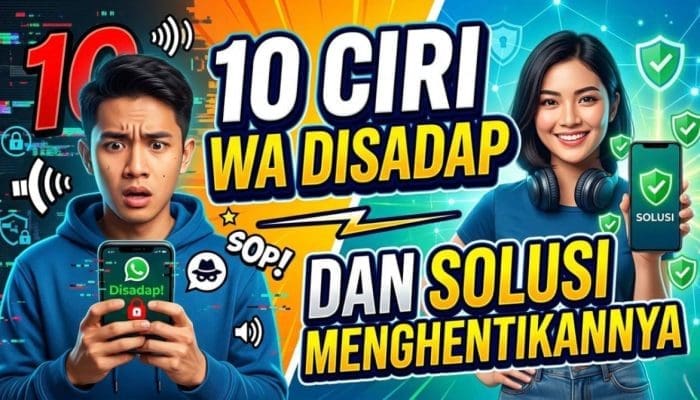10 Ciri WA Disadap Dan Solusi Menghentikannya
