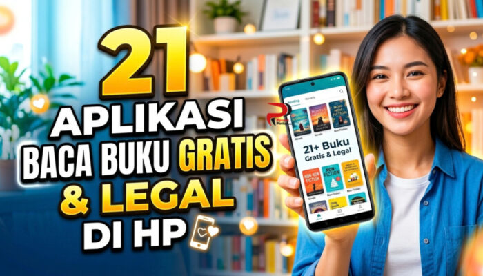 21 Aplikasi Baca Buku Gratis dan Legal di HP