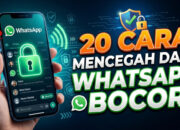 20 Cara Mencegah Data WhatsApp Bocor