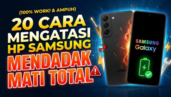 20 Cara Mengatasi HP Samsung Mendadak Mati Total