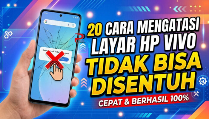20 Cara Mengatasi Layar HP Vivo Tidak Bisa Disentuh