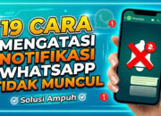 19 Cara Mengatasi Notifikasi WhatsApp Tidak Muncul