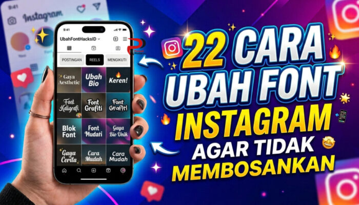 22 Cara Ubah Font Instagram Agar Tidak Membosankan