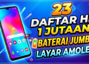 23 Daftar HP 1 Jutaan Baterai Jumbo dan Layar AMOLED