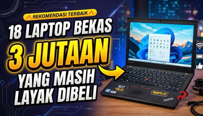 18 Laptop Bekas 3 Jutaan yang Masih Layak Dibeli
