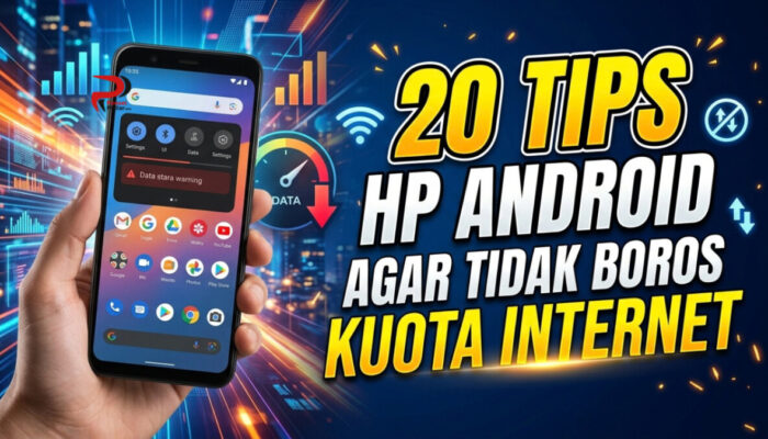 20 Tips HP Android Agar Tidak Boros Kuota Internet