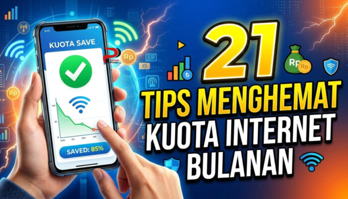 21 Tips Menghemat Kuota Internet Bulanan