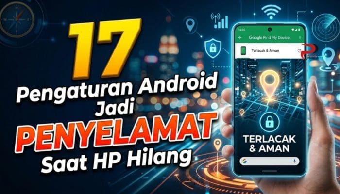 17 Pengaturan Android Jadi Penyelamat Saat HP Hilang