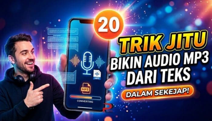 20 Trik Jitu Bikin Audio MP3 dari Teks Dalam Sekejap