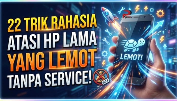 22 Trik Rahasia Atasi HP Lama yang Lemot Tanpa Service