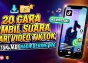 20 Cara Ambil Suara dari Video TikTok untuk Jadi Nada Dering WA
