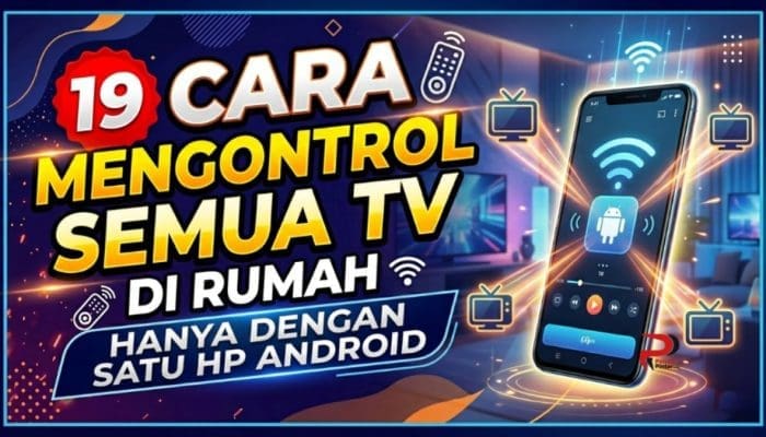 19 Cara Mengontrol Semua TV di Pakai Satu HP Android