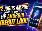 22 Jurus Ampuh untuk Bikin HP Android Ngebut Lagi
