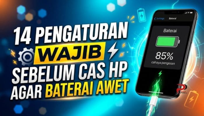 14 Pengaturan Wajib Sebelum Cas HP Agar Baterai Awet