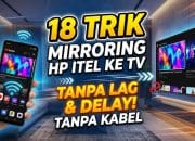 18 Trik Mirroring HP Itel ke TV Tanpa Lag dan Delay Tanpa Kabel