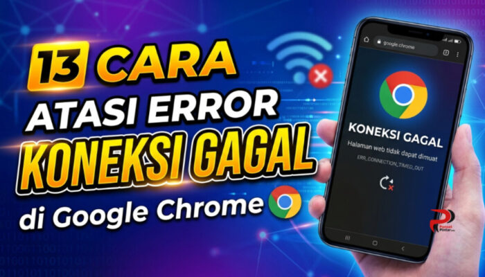 13 Cara Atasi Error Koneksi Gagal di Google Chrome