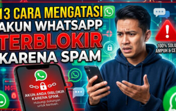 13 Cara Mengatasi Akun WhatsApp Terblokir Karena Spam