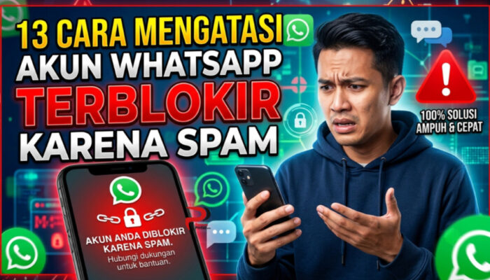 13 Cara Mengatasi Akun WhatsApp Terblokir Karena Spam