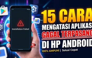 15 Cara Mengatasi Aplikasi Gagal Terpasang di HP Android