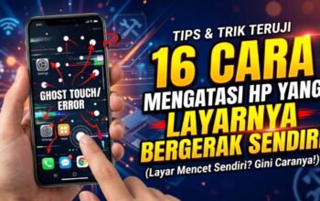 16 Cara Mengatasi HP yang Layarnya Bergerak Sendiri