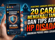 20 Cara Mengenali Tanda dan Tips Atasi HP Disadap