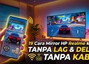 19 Cara Mirror HP Realme ke TV Tanpa Lag dan Delay Tanpa Kabel