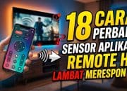 18 Cara Perbaiki Sensor Aplikasi Remote HP Lambat Merespon TV