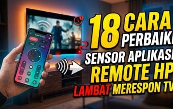 18 Cara Perbaiki Sensor Aplikasi Remote HP Lambat Merespon TV