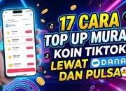 17 Cara Top Up Murah Koin TikTok Lewat DANA dan Pulsa