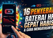 16 Penyebab Baterai HP Cepat Habis dan Cara Mengatasinya