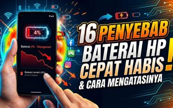 16 Penyebab Baterai HP Cepat Habis dan Cara Mengatasinya