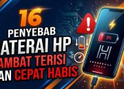 16 Penyebab Baterai HP Lambat Terisi dan Cepat Habis