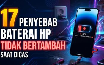 17 Penyebab Baterai HP Tidak Bertambah Saat Dicas