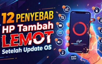 12 Penyebab HP Tambah Lemot Setelah Update OS