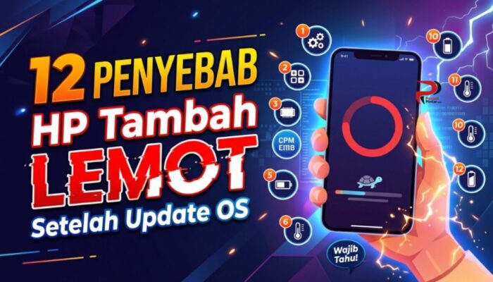 12 Penyebab HP Tambah Lemot Setelah Update OS