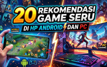 20 Rekomendasi Game Seru di HP Android dan PC