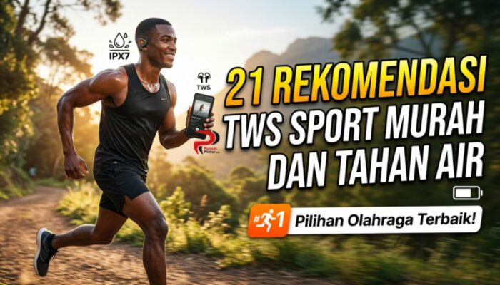 21 Rekomendasi TWS Sport Murah dan Tahan Air