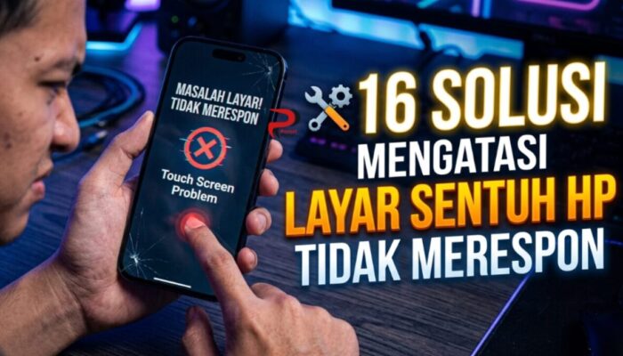 16 Solusi Mengatasi Layar Sentuh HP Tidak Merespon