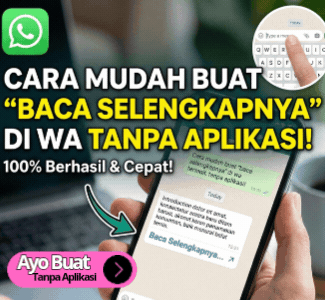 Membuat Pesan Baca Selengkapnya di Whatsapp