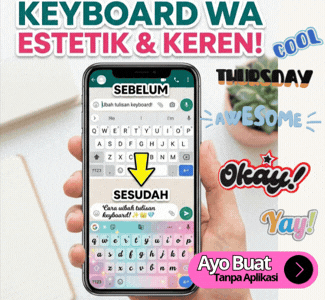 Cara Ganti Tulisan keyboard Jadi Estetik Di whatsapp