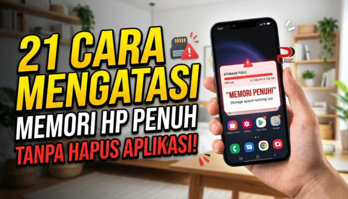21 Cara Mengatasi Memori HP Penuh Tanpa Hapus Aplikasi