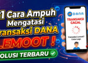21 Cara Ampuh Mengatasi Transaksi DANA Lemot