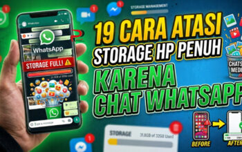 19 Cara Atasi Storage HP Penuh Karena Chat WhatsApp
